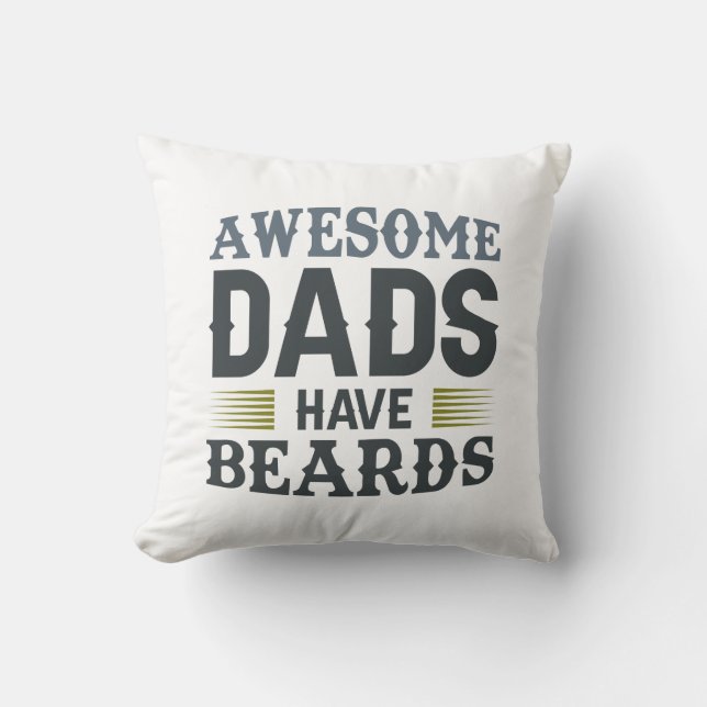 Coussin Des Pères Étonnants Ont Des Oreilles (Recto)