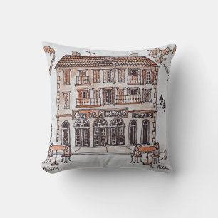 Coussin des platanes, Place Paoli, L'Ile Rousse, Corse
