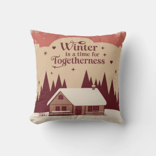 Coussin des Vibes d'hiver