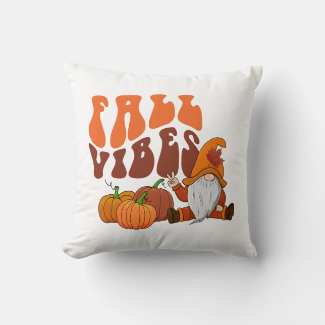 Coussin des vidéos d'automne (Recto)