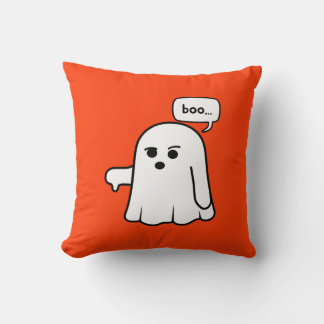 Coussin Désapprobation de l'oreiller à lancer de fantôme