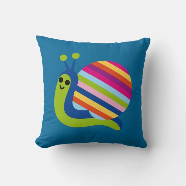 Coussin d'escargot et de tortue mignonne pour la p (Recto)