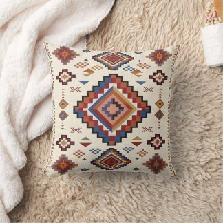 Coussin Desert Confetti Nomad – Vibrant Tribal Moroccan