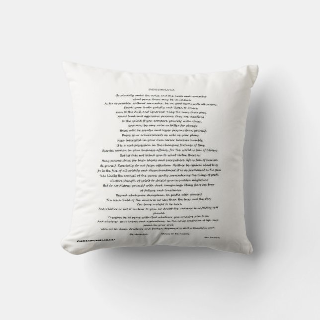 COUSSIN DESIDERATA (Recto)