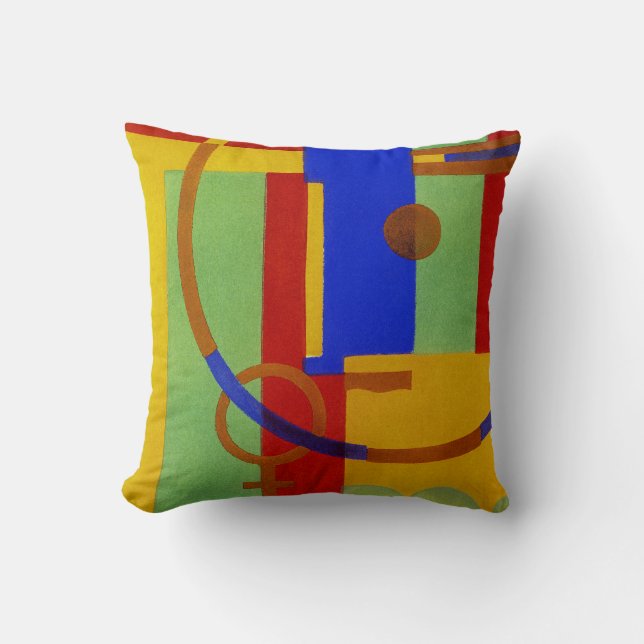 Coussin Design Art Déco #11 @ Emporio Moffa (Recto)