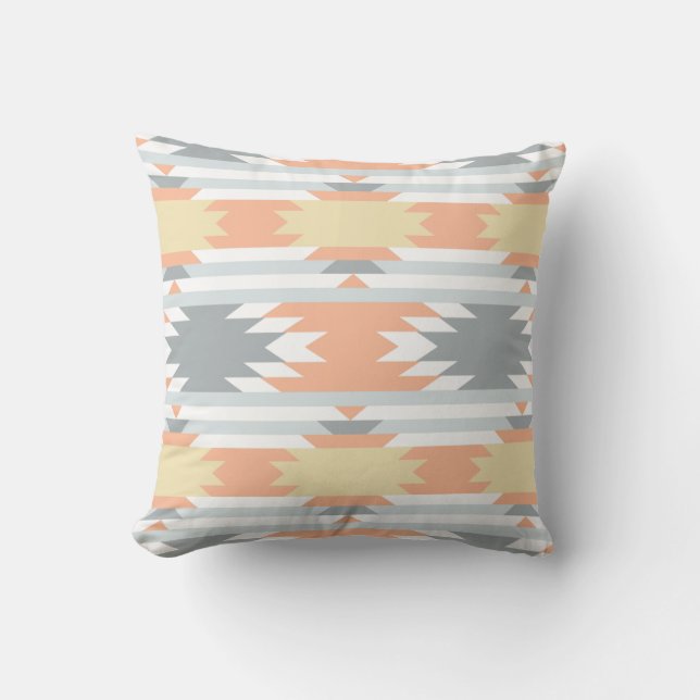 Coussin Design Aztec n°1 à Jessica Suzzette (Recto)