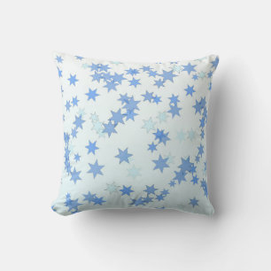 Coussin Design Blue Stars