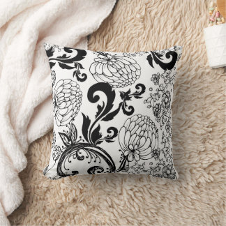 Coussin Design chic de chrysanthème