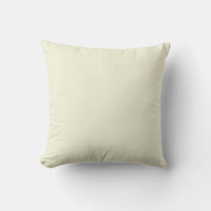 Coussin Design couleur solide en beige F5F5DC