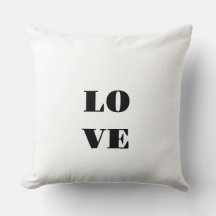 design d'amour de l'oreiller