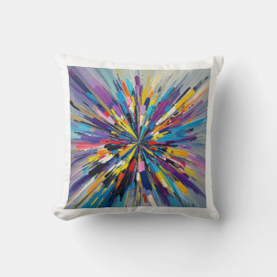 Coussin Design d'art abstrait exceptionnel