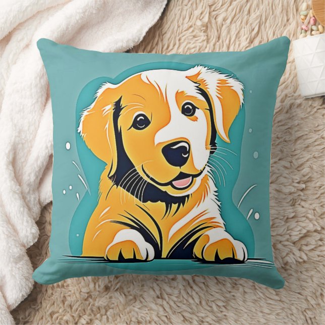 Coussin Design d'art chic (Couverture)