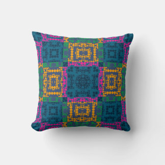 Coussin Design d'art Motif vintage Polka Dot