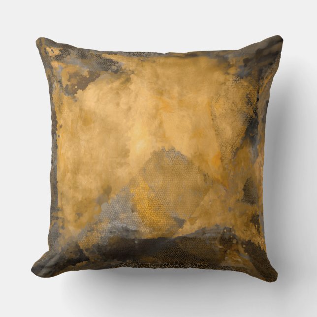 Coussin Design de luxe, formes géométriques abstraites, mo (Recto)