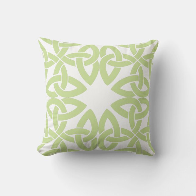 Coussin Design de noeud celtique (Recto)