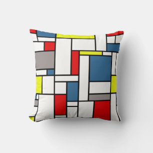 Coussin Design de style mondrien