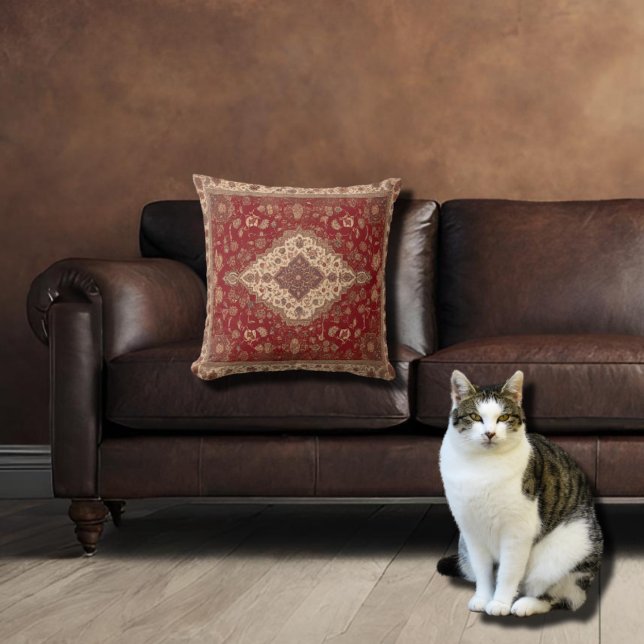 Coussin Design de tapis persan (Créateur téléchargé)