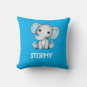 Coussin Design éléphant personnalisable
