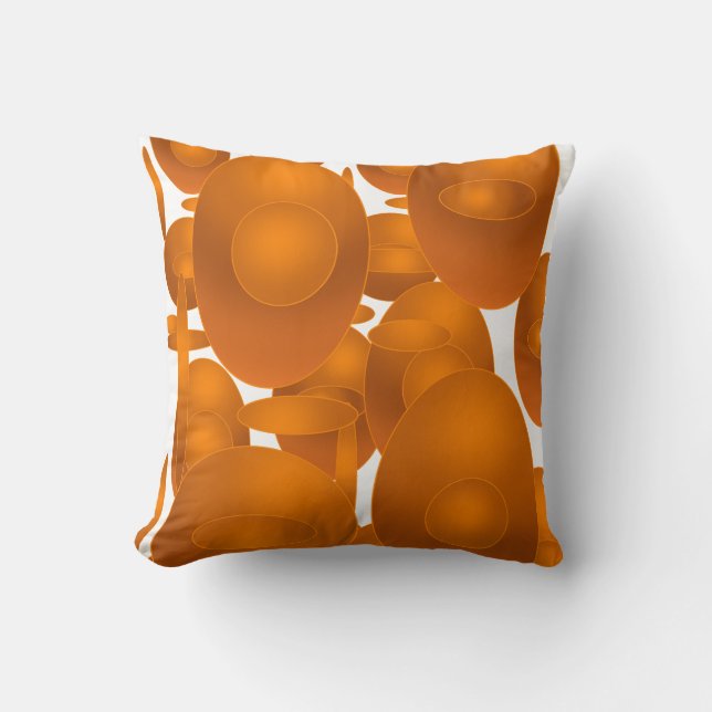 Coussin Design Géométrique Rétro Moderne (Recto)