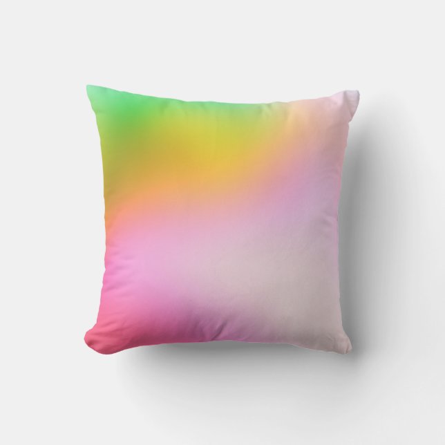 Coussin design graphique numérique flou arrière - plan tex (Recto)