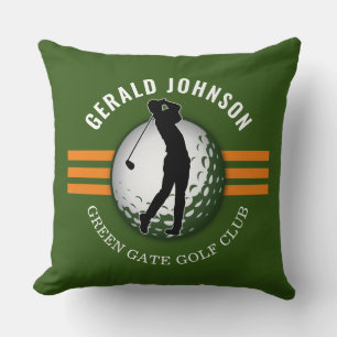 Coussin Design minimaliste élégant de Golfeur