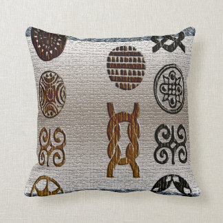 Coussin Design Motif Africain vintage #1