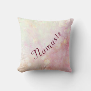Coussin Design Pretty Pink Namaste