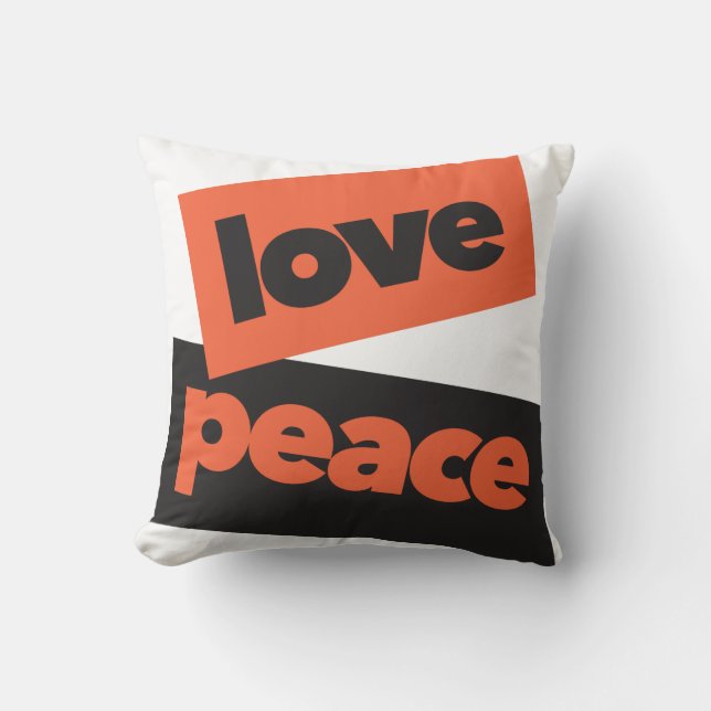 Coussin Design urbain, audacieux, simple et dynamique de L (Recto)