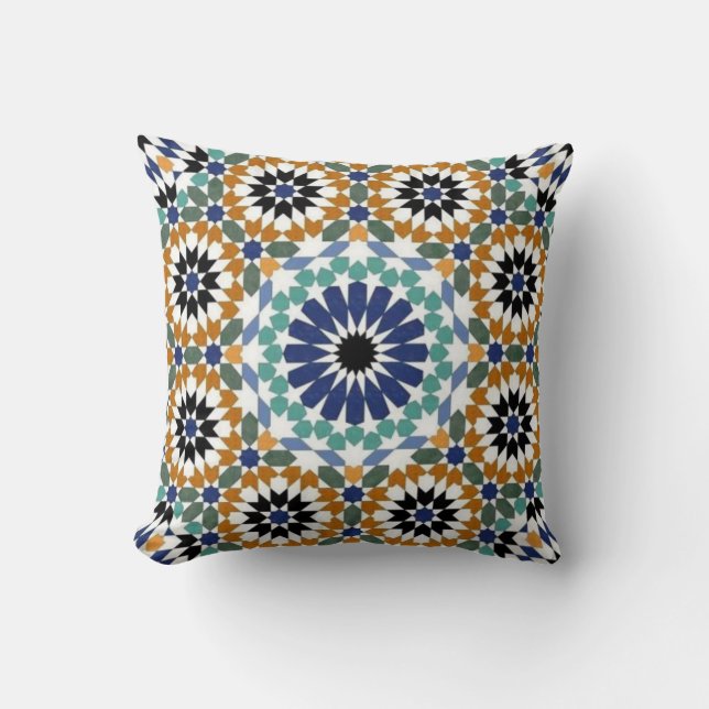 Coussin Designs géométriques turcs (Recto)