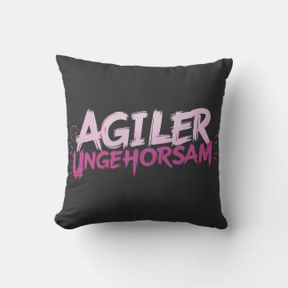 Coussin Désobéissance agile