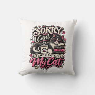 Coussin Désolé je ne peux pas j'ai des projets avec mon ch