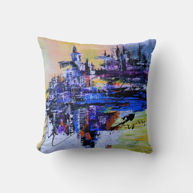 Coussin Dessin Abstrait (Recto)