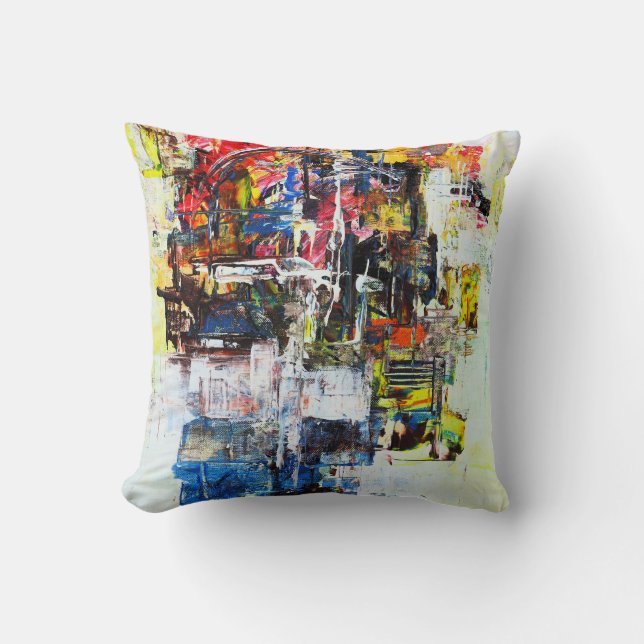 Coussin Dessin abstrait (Recto)