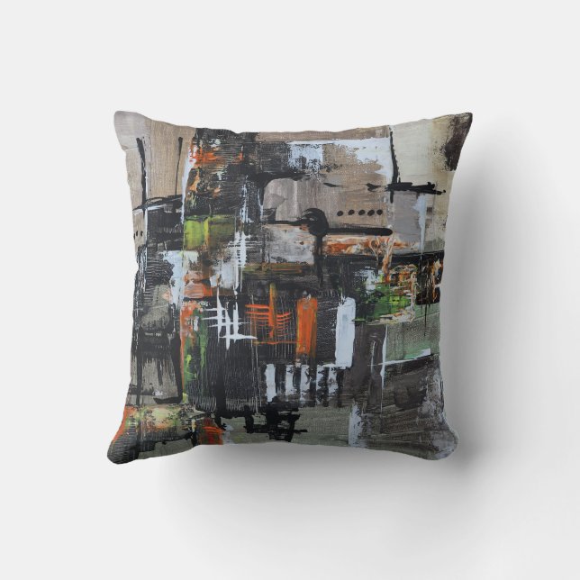 Coussin Dessin abstrait (Verso)