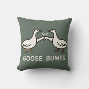 Coussin Dessin animé de l'oie drôle Fist Bump Oies Anima