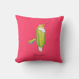 Coussin Dessin animé drôle de licorne mignonne pour enfant