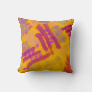 Coussin Dessin créatif Abstrait. Arrière - plan couleur au