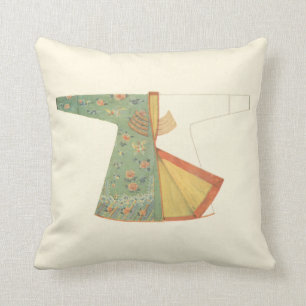 Coussin Dessin de Kimono semi-fini