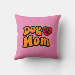 Coussin Dessin de maman de chien super
