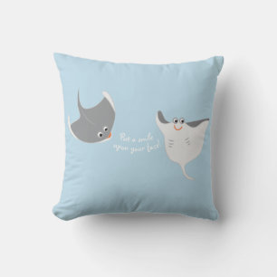 Coussin Dessin de Stingrays