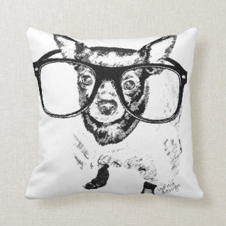Coussin Dessin d'illustration de chien de chiwawa