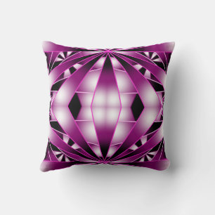 Coussin Dessin rempli de couleur dégradé de perspective vi