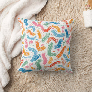 Coussin dessin vectoriel Abstrait avec une variété de