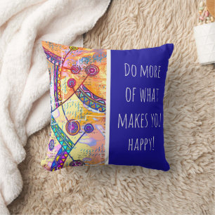 Coussin Dessiné à la main par EDDArt - Échelle de rêve 1