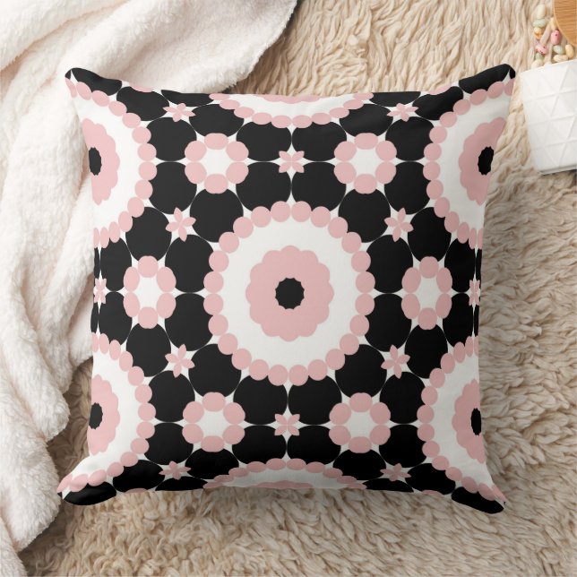 Coussin dessins géométriques abstraits  (Couverture)