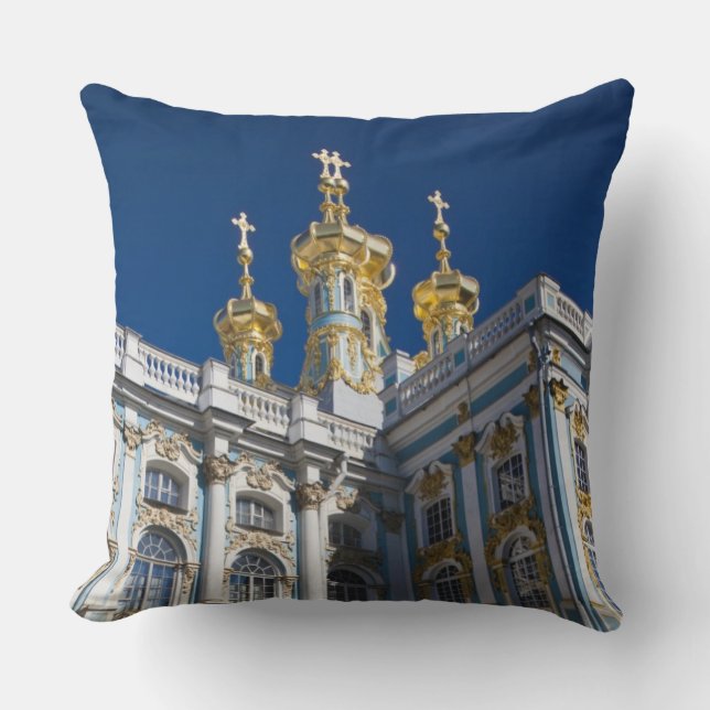 Coussin détail de la chapelle du palais Catherine (Recto)