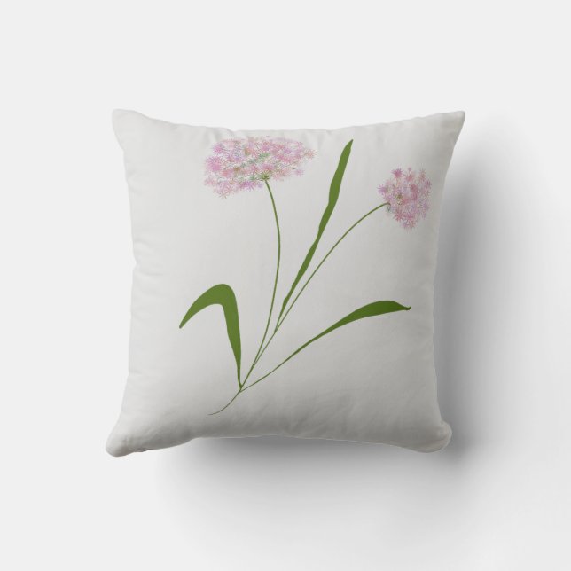 Coussin d'été Allium globe (Verso)