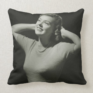 Coussin Détente de femme