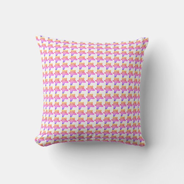 Coussin d'étoile d'arc-en-ciel (Recto)