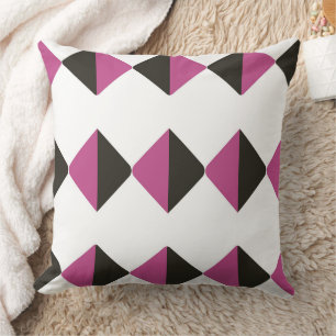 Coussin Deux couleurs géométriques